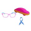 JoXiGo Lunettes Ordinateur Anti Lumière Bleue Enfant Bébé Garçon et Fille (3-7 ans) + Cordons de Lunettes + Étui Protect