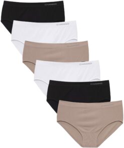 Channo Culotte en Coton pour Femme Taille Haute Élastique et Doux Confortable