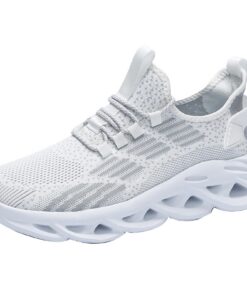 MODSGUE Chaussures de course orthopédiques pour homme en grande taille - Chaussures de sport légères et tendance - Chaus