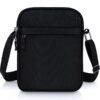 ENONEO Sac Bandoulieré Masculin avec 5 Poches Noir pour Voyage et Sports