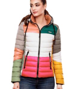 Veste d'hiver matelassée Navahoo pour femme - Chaude et Comfortable - Hiver 2023 - Taille M - Taille 46