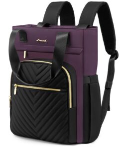 LOVEVOOK Sac à Dos Imperméable pour Ordinateur Portable 15.6 pouces - Sac à Main Femme - Légère et Elegant pour Voyage,