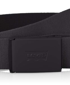 Levi's Tonal Batwing Web Belt pour Homme - Fonctionnelle - Everyday Wear - Fermeture rapide - 48mm Large Belt - Chic - M