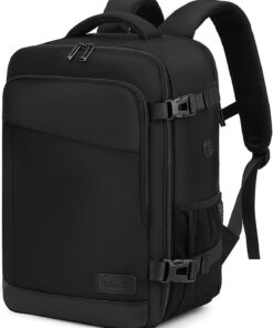 Sac Voyage Ryanair Bagage Cabine pour Femme et Homme - 40x20x25 Noir | Compatible avec Easyjet - Ordinateur Portable Inc