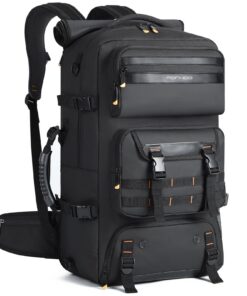 Ponhog Sac de Voyage Convertible de 50L pour Homme - Sac Duffle Imperméable avec Compartiment pour Chaussures, Sac à Dos