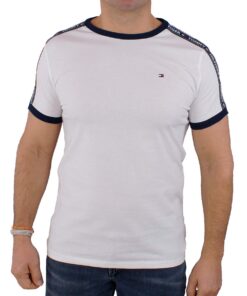 Tommy Hilfiger T-Shirts Courtes Pour Homme Été Mode Sellées Comfortables 100% Coton M-L-XL-Martingale