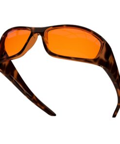 Bloomoak Lunettes Bloquant 99% Lumière Bleue - Lunettes Sommeil & Jeu, Couverture Complète pour Écran (Ordinateur, Table