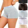 FINETOO Boxer Femme + Coton Shorty + Confortable FINETOO Boxer Femme + Respirant + Lot de 5 FINETOO Boxer Femme + Chic +