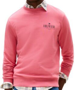 Tommy Hilfiger Sweatshirts Homme Mw0mw39376 Élégant et Confortablepour la Session Sportive
