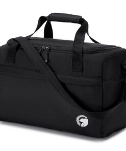 BAGROUPS Sac Cabine Ryanair Imperméable pour Avion Bagages Cabine 20L Pliable et Pliable pour Femme et Homme Noir