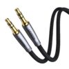 Câble Audio Jack |5 mm Mâle Mâle HiFi Stéréo Compatible avec Autoradio Casque Haut-Parleur TV iPhone iPad iPod PC MP4 MP