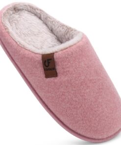 COFACE Pantoufles d'intérieur et d'extérieur en mousse à mémoire de forme pour femme - Chaude et confortable - Idéales p