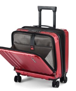 TydeCkare Bagage Cabine 16" vec 2 Compartiments pour Ordinateur Portable Élégant et Sécurisé pour Voyageurs Affaires