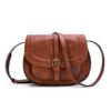 AFKOMST Sac Bandoulière Retro pour Femme, Petit Sac a Main Femmes Bandoulieres, Style Rétro (Brown3)