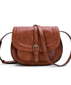 Sacs AFKOMST Femme Brown3, Sac Bandoulière Petits Femmes, Sac à Main Retro Epaules (Brown3)