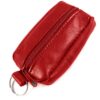 Charmoni - Portefeuille Homme Multifonction en Cuir Vrai - Double Zip - pour Homme (1, Rouge) Charmoni - Portefeuille