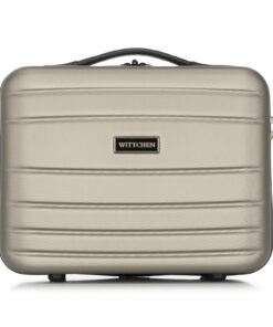 WITTCHEN Valise Cabine Rigide en ABS - 4 Roulettes Pivotantes, Serrure à Combinaison, Poignée Télescopique - Idéal pour