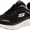 Skechers, baskets femme noir, confort, femmes, intérieur en cuir, semelle amortissante, intérieur moelleux, taille 39 EU