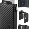 Portefeuille TEEHON Noir avec Protection RFID et Fermeture Magnétique