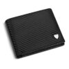 TEEHON Portefeuille Homme avec Blocage RFID Noir - Porte Feuille Classique pour Hommes, Pratique et Securisé, 8 Ports Ca