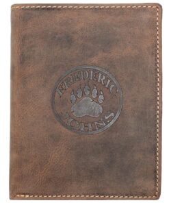 Portefeuille Frédéric Johns Homme Grand Cuir Véritable - Porte-Carte Élégant pour Homme - Mode World