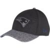 Chapeau New Era New England Patriots 39thirty Gris - Cap de Collection Équipe de Football Américain Haut de Gamme pour F