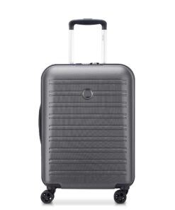 DUO DE PROTECTION DELSEY SEGUR |0 VALISE CABINE GRIS POUR VOLS SÉCURISÉS ET COMFORTABLE 55X40X20 CM 34L DUO DE PROTECT