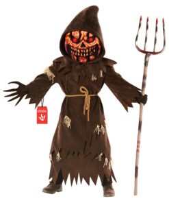 Déguisement Épouvantail Citrouille Morph pour Enfant, Costumes Halloween Garçon, Soldes Halloween