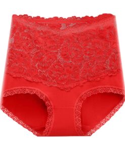 Culotte Taille Haute pour Femmes Butt Lift Sans Couture Coton Grande Taille Lingerie