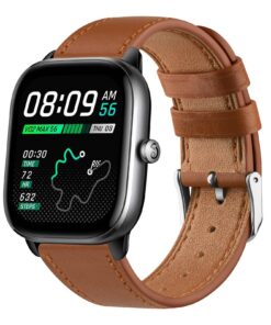 bracelet Amazfit GTS vrai cuir compatible avec Amazfit Bip 3 Pro usage sportIFasbourg pour_running_ifabille_sportiveIFab