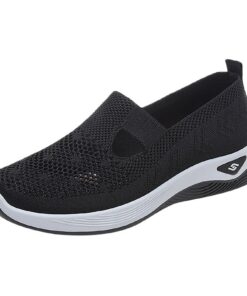 Champion Chaussures De Marche Femme Ete Sans Lacet Orthopédiques Comfortable Légères À Enfiler Respirant Nursing Baskets