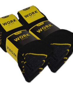 Chaussettes de Travail Chosenkauf24 pour Homme - Lot de 10 ou 20 Pairs - Sécurité et Confort en Travail