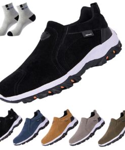 URWEIGH Chaussures De Marche Orthopédiques Confortables pour Hommes | Soutien De La Voûte Plantaire | Chaussures Élégant
