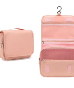 Kono Trousse de Voyage Imperméable pour Hommes et Femmes | Grande Capacité | Multifonctionnel | Avec Crochets
