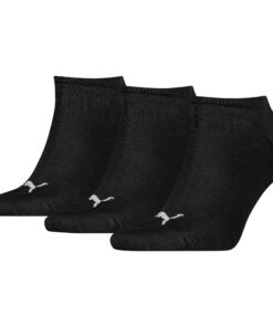 PUMA | Sneaker Socken Invisible 3P Basket Homme - Style + Comfort + Durable - Sport + Walking - Noir + Taille 42