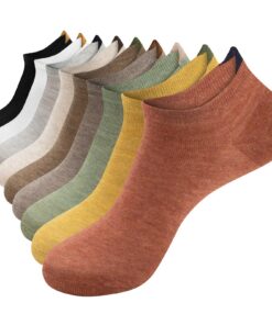 Soleeya 9 paires de chaussettes basses femme multicolores - Sport, running, tennis - Femmes - Posees durant les randonné