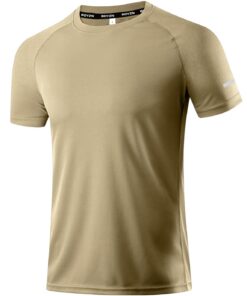 Boyzn Lot de 7 t-Shirts Sport Fonctionnels pour Hommes en Été Manches Courtes. Idéal pour la Course à Pied et le Fitness