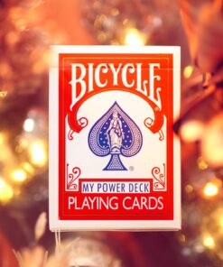 My Power Deck - Jeu de Cartes - Magiciens - Spectacle - Couleur de Dos Rouge