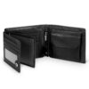 TEEHON Portefeuille Homme Slim avec Blocage RFID, 13 Porte Carte et Compartiment à Billets - Noir