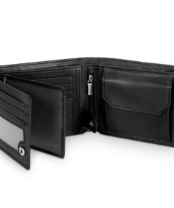 TEEHON Portefeuille Homme Slim Microfibre avec Blocage RFID, Idéal pour Hommes, Pour le Travail et le Week-end, Compacti