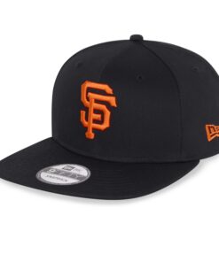 New Era San Francisco Giants MLB Essentials Noir 9Fifty Snapback Cap pour Homme pour le Daily Wear avec Protection UV