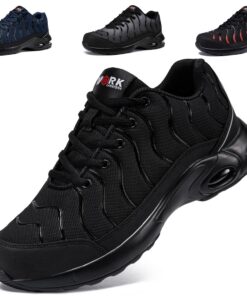 LARNMERN Chaussures de Sécurité Hommes Femmes Anti-Perforation Embout en Acier Confortable 35-51EU LARNMERN Chaussures d