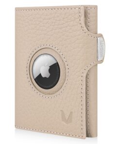 MAGATI Portefeuille avec étui AirTag, Protection RFID, Vente Étui pour Cartes - Portefeuille Slim Mixte à Fonction de Sé