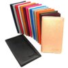 Charmoni Hug - Etui Porte Papiers Voiture Permis de Conduire Carte Grise Homme Femme en Cuir Vachette (TU, Argenté) Ch