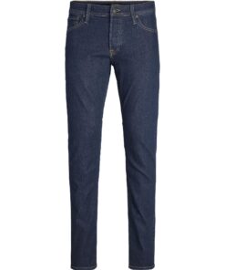 Jean Slim JJIGLENN Jjoriginal de JACK & JONES pour Hommes - Taille 430 - Taille Regular - Pantalon Foncé - Chic et confo