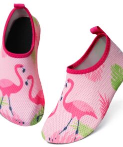 TMEOG Chaussures Aquatiques Enfant Antidérapantes 22-33EU | Confort et Sécurité pour Fille et Garçon | Piscine et Plage