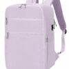 RuoSien Baggage Cabine 40x20x25 pour Voyage Avion Sac à Dos Homme Femme (Violet clair) - Sécurité et Spatiale RuoSien B