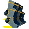 Chaussettes de Travail PS PROUTHS Homme Renforcées Assortiment - Semelle Rembourrée, Coton, Talon et Pointe Renforcés, D
