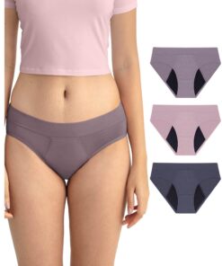 Title: Culottes menstruelles Neione pour post-partum - Flux moyen - Modal doux - Homme - Épicé