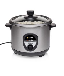 Tristar cuiseur à riz 400 W 5 portions - Fonction de maintien au chaud pour famille - Cuisine idéale